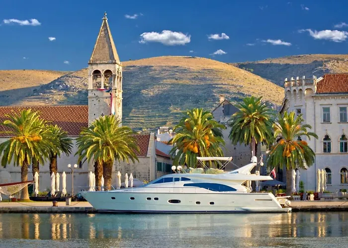 Appartement In Okrug Gornji With Sea View, Terrace, Air Conditioning, Wifi 5051-2 Trogir