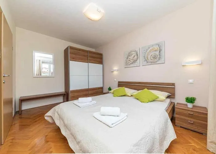 Appartement In Okrug Gornji With Sea View, Terrace, Air Conditioning, Wifi 5051-2